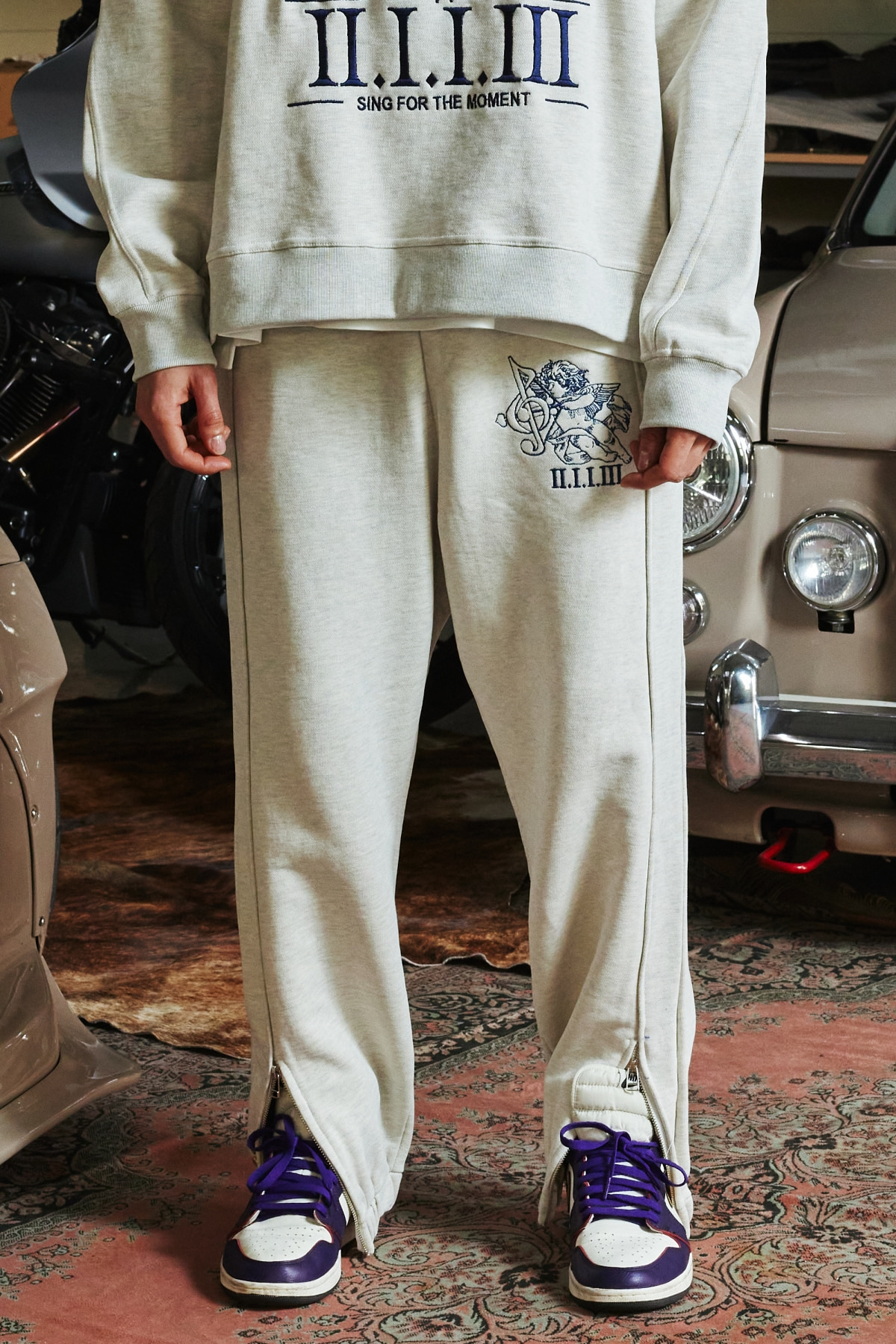 BULLET WIDE PANTS OFF WHITE